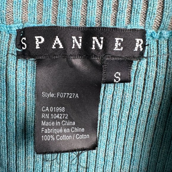 Spanner Contrast Rib Mock Neck Sweater - Picture 10 of 11